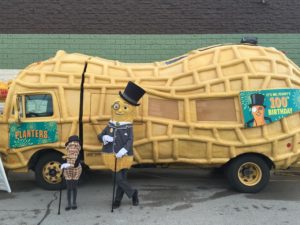 Planters NUTmobile (photo courtesy Planters)