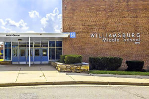 Williamsburg Middle School (photo via APS)