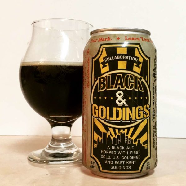 Black & Goldings black ale 