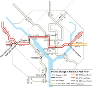 Safetrack Surge #11 (map via WMATA)