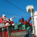 Santa_on_Engine