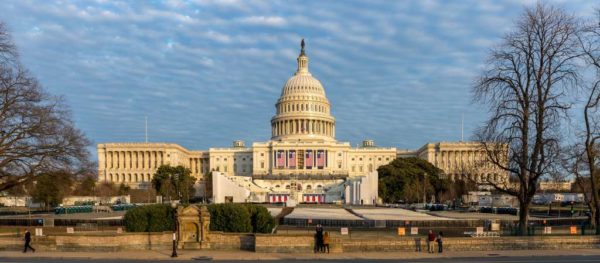 US Capitol prior to inauguration ceremony (Flickr pool photo by Brian Irwin)