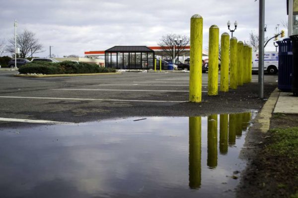 Puddle at Columbia Pike and S. Glebe Road (Flickr pool photo by Bekah Richards)