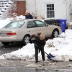 Snowy scenes around North Arlington 1/27/11