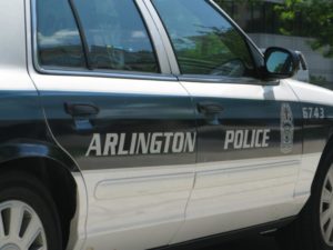 Arlington County police car