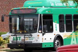 ART Bus on George Mason Drive