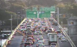 Traffic on the 14th Street Bridge (7/14/11)