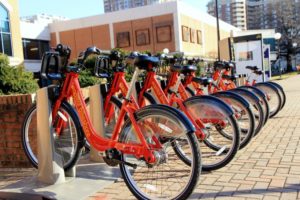 Capital Bikeshare near Central Library