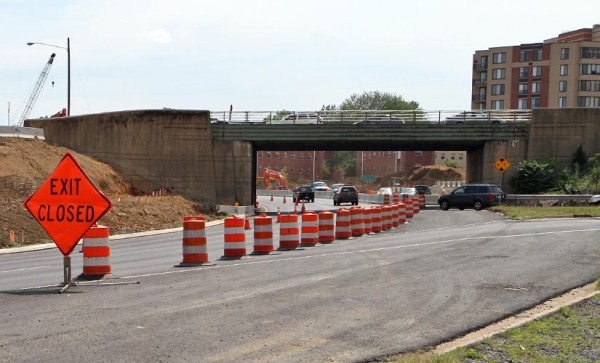 Courthouse Road bridge over Route 50