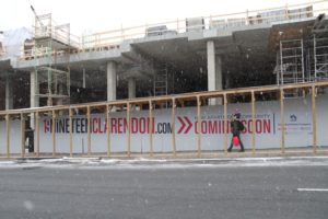 Construction on 19Nineteen Clarendon in Courthouse