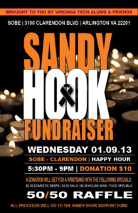 Sandy Hook fundraiser flyer