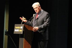 Rep. Jim Moran's panel discussion on gun violence at Washington-Lee high school