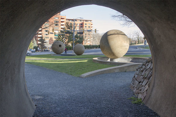 Dark Star Park in Rosslyn