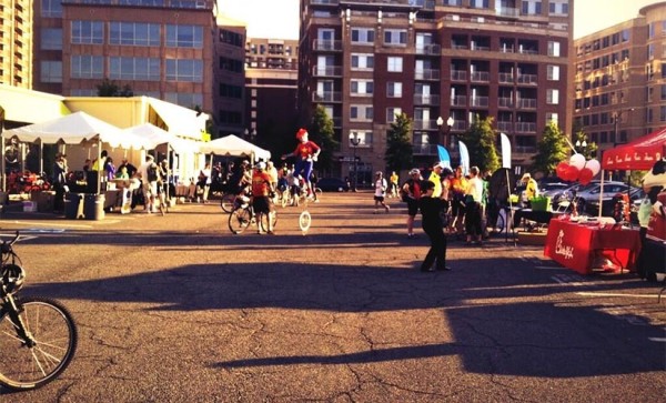 Bike to Work Day (5/17/13) in Ballston (photo via @BallstonBID)