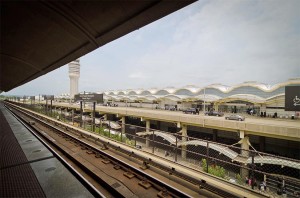 National Airport Metro station (photo by John Pastor)