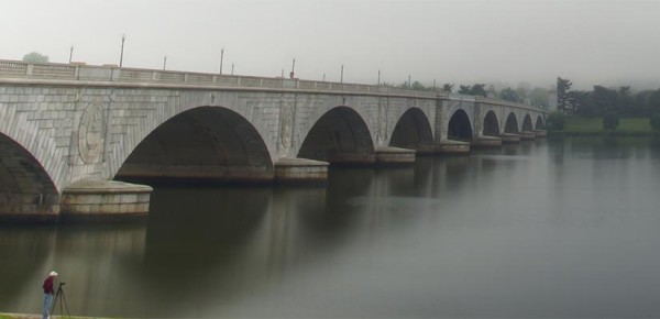 Photographer at the Memorial Bridge by Wolfkann