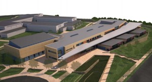 Approved schematic design of the new elementary school on the Williamsburg Middle School campus