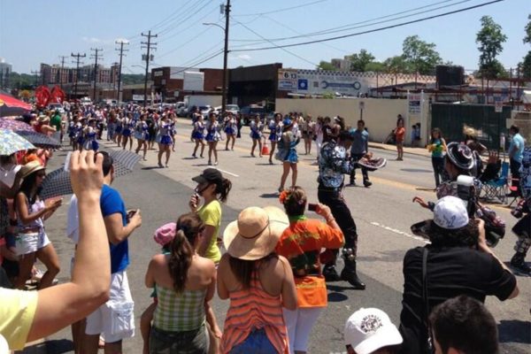 Corso de Santa Cruz Parade on Four Mile Run Drive (Photo by MJordanRomero)