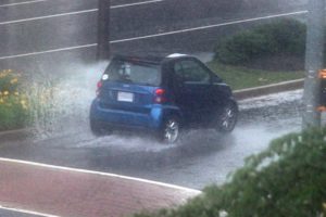 Standing water on S. Joyce Street on June 10, 2013