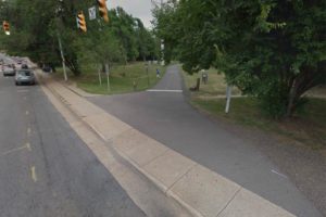 W&OD trail at Columbia Pike (photo via Google Maps)