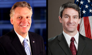 Terry McAuliffe and Ken Cuccinelli