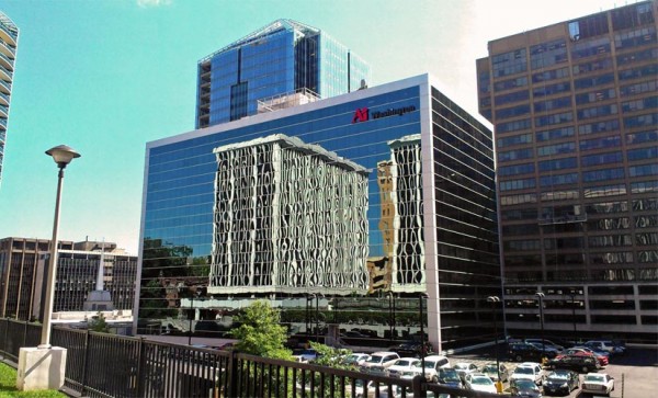 "Urban Zebra" in Rosslyn (photo courtesy Anthony Russo)